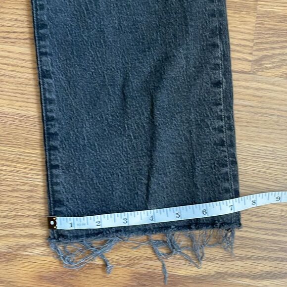 Madewell The Perfect Vintage Straight Jeans Size 24 lunar wash black NWOT - Picture 5 of 15